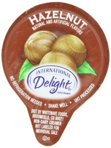 International Delight Hazelnut Liquid Creamer, 288-Count Single-Serve Packages